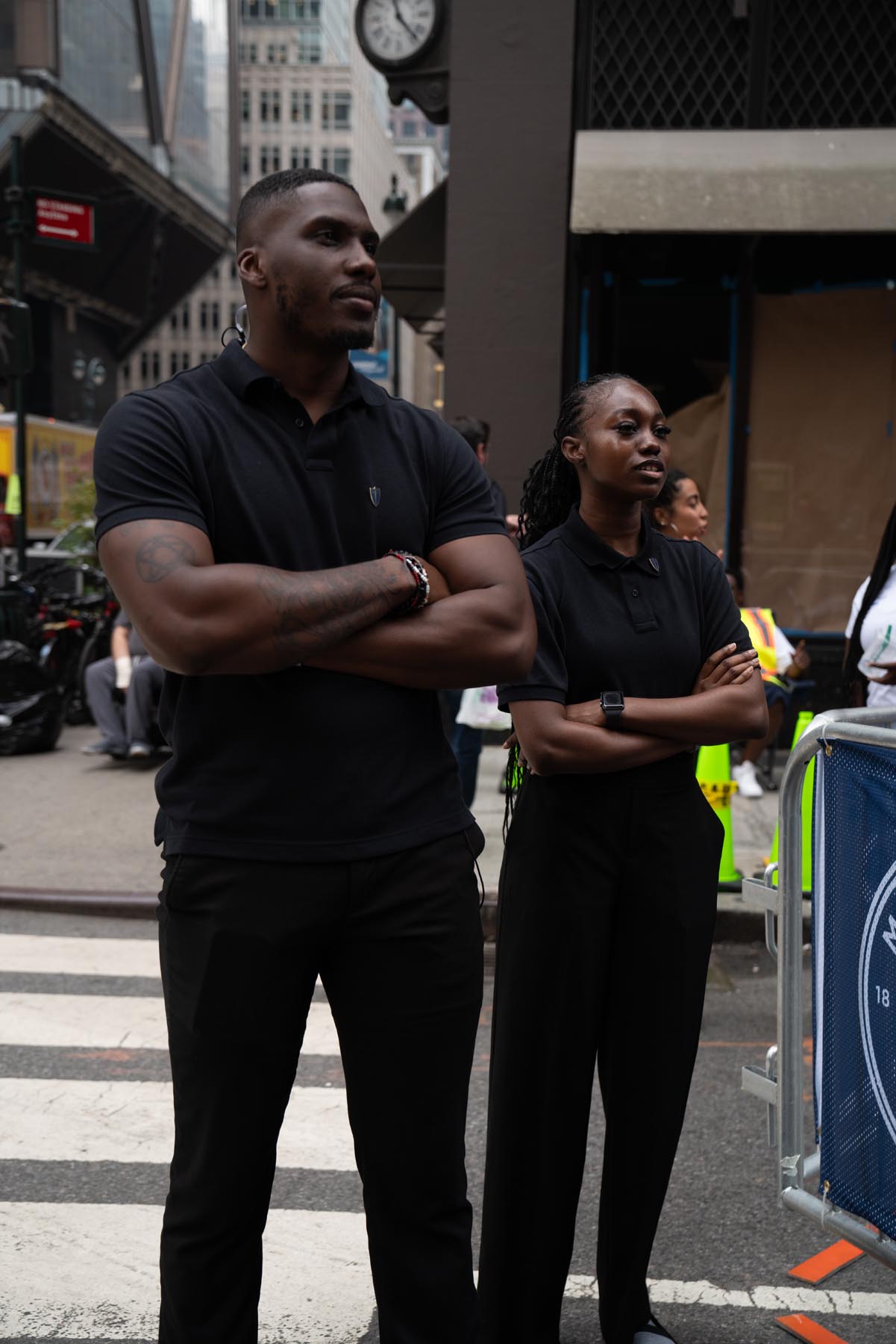 A KTI Trained Security Guard at Work